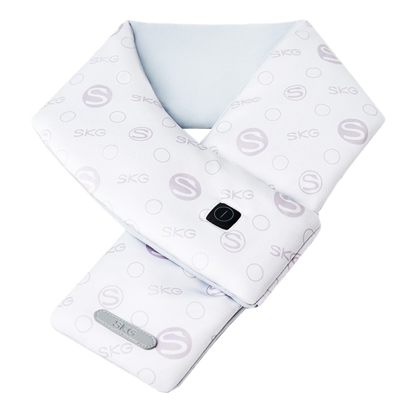 SKG 发热围巾 护颈颈椎热敷加热围脖 智能防寒加热护颈围巾 银灰色 N3