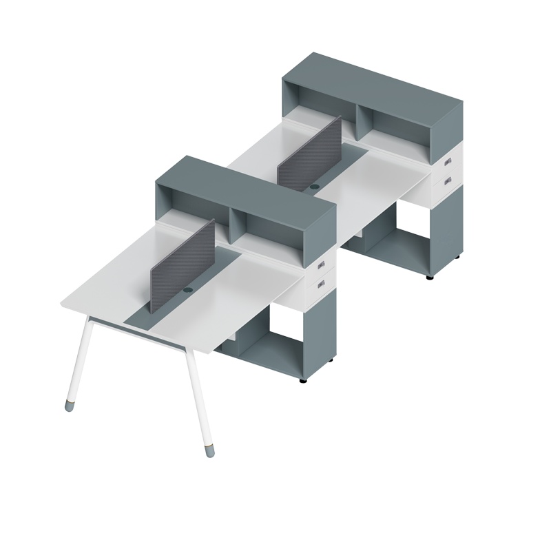 科朔 办公桌职员桌 员工桌 四人位屏风办公桌 KS-09B3205