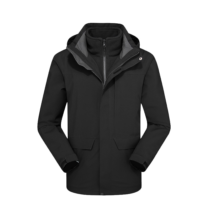 三极户外(Tripolar) TP8367 秋冬情侣商务三合一冲锋衣男女户外保暖防水防风休闲外套工作服