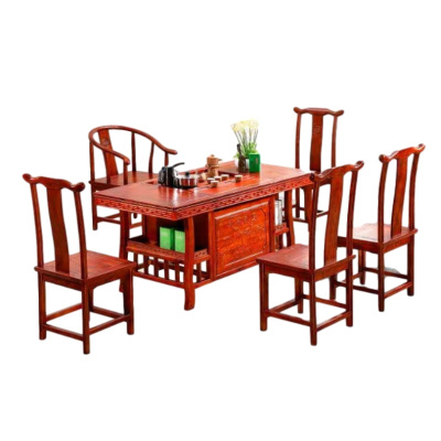 逐鹿中原新中式木茶桌椅组合家用TY-315家用功夫套装(规格款式可选)