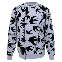 MCQ男士浅灰色棉质套头无帽卫衣519433 RLJ67 1225