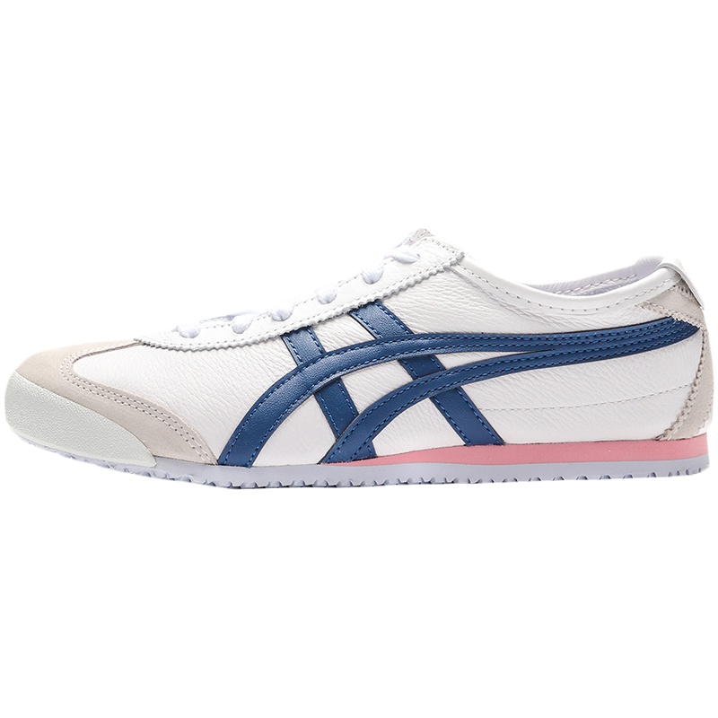 鬼塚虎女鞋休闲鞋MEXICO 66皮质小白鞋运动鞋1182A078-104