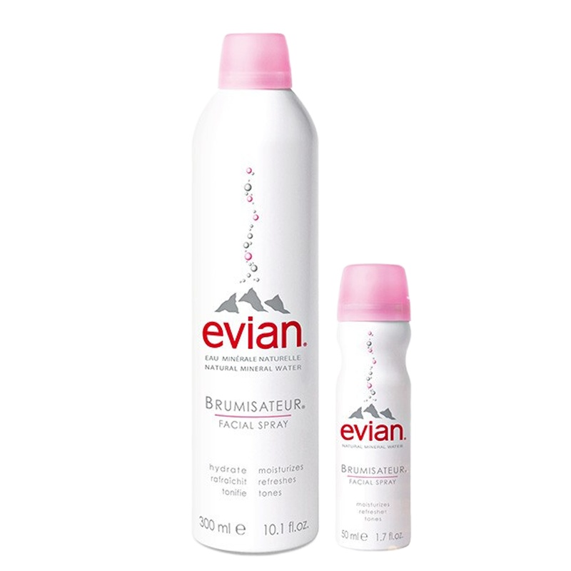 依云(evian)婴儿矿泉水喷雾300ml(法国进口 补水 保湿 爽肤水 湿敷 温和 护肤品)