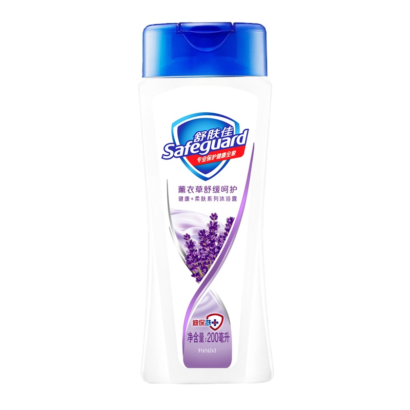 舒肤佳薰衣草舒缓呵护沐浴露200毫升bd