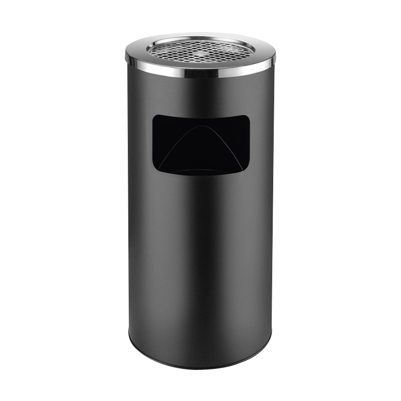 东升顺不锈钢酒店大堂垃圾桶烟蒂柱灭烟桶带烟灰缸室外吸烟区电梯口立式
