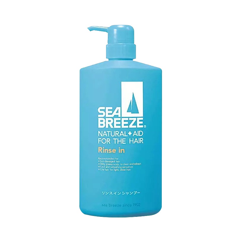资生堂(Shiseido)旗下 SeaBreeze 海帆 二合一清爽洗发水600ml