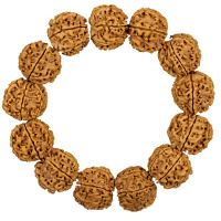 梵心阁 金刚菩提 佛珠手串 尼泊尔六瓣大金刚菩提籽男士手链1.8-2.0 12颗文玩念珠 六瓣18-20