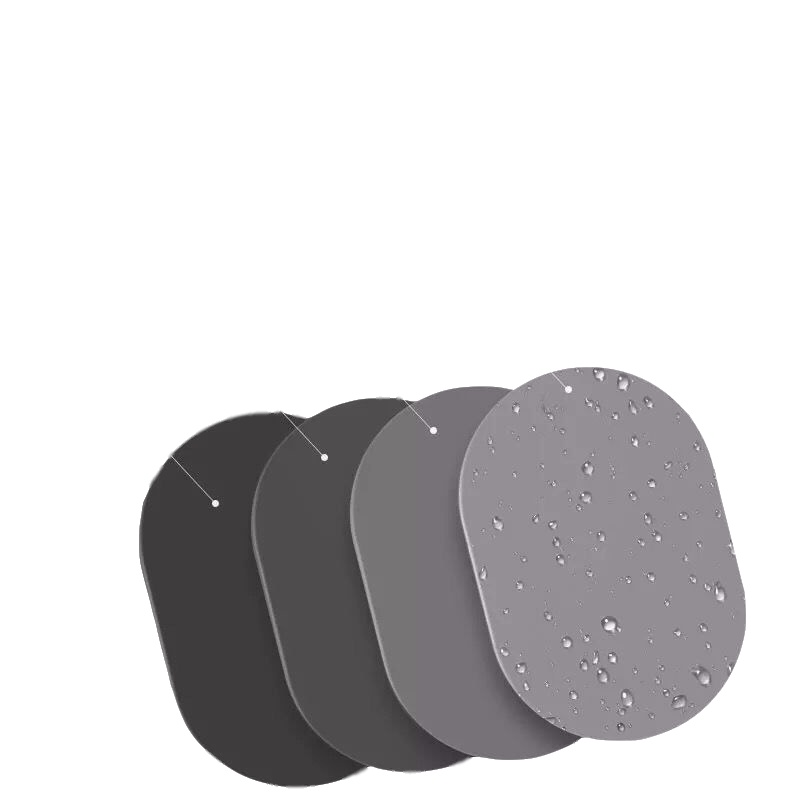 兔小咩椭圆型汽车后视镜防雨膜纳米倒车镜防雾反光镜玻璃防水长效贴膜通用加厚一对