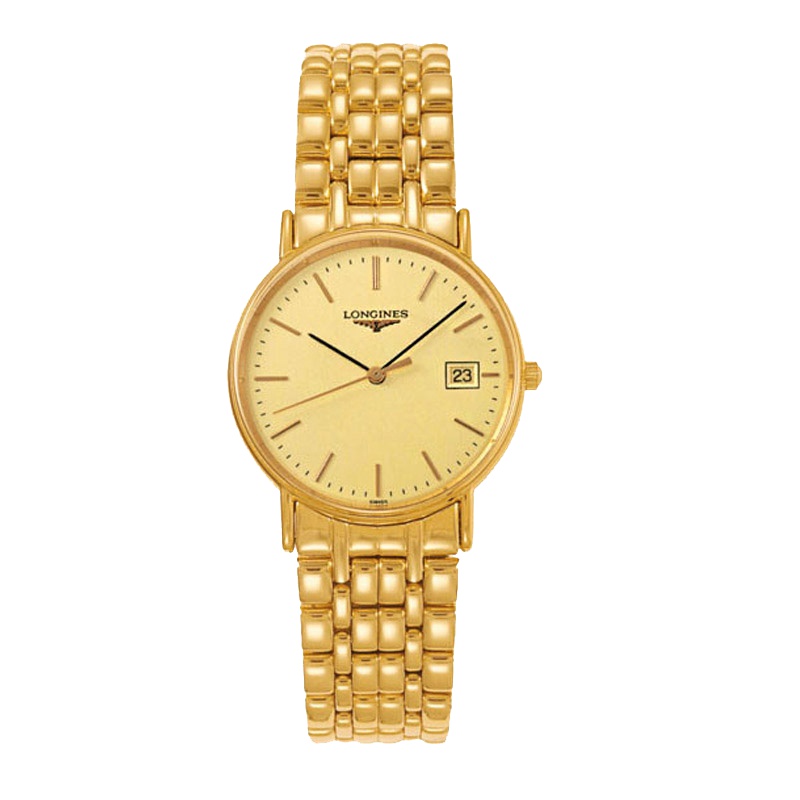 【预售款】浪琴(LONGINES) 瑰丽系列石英男表防水男士手表 L4.819.2.32.8