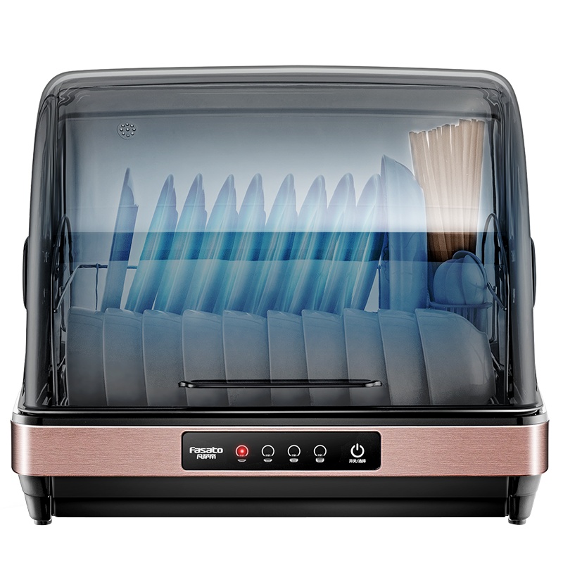 凡萨帝(fasato)ZTD-42消毒柜家用小型台式紫外线碗柜机迷你桌面厨房餐具碗筷沥水