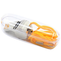 哨子不锈钢材质经典裁判金属哨子户外体育运动篮球足球比赛训练金属 口哨