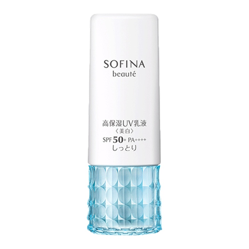 苏菲娜(Sofina)芯美颜日间倍护防晒乳液30ml白小花(滋润型)SPF50+PA++++