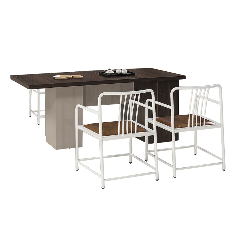 DYUANS 东原荷西胡桃系列1.8米茶台桌台A5818