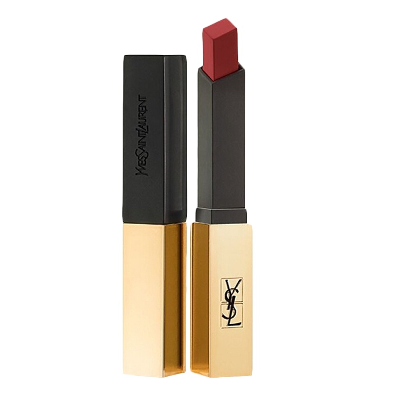 圣罗兰(YSL)小金条细管口红2.2g 哑光新色1966#红棕色