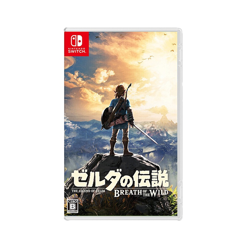 [精彩剧情]任天堂(NINTENDO)Switch NS 家用游戏机游戏卡带 游戏软件 塞尔达传说荒野之息 中文