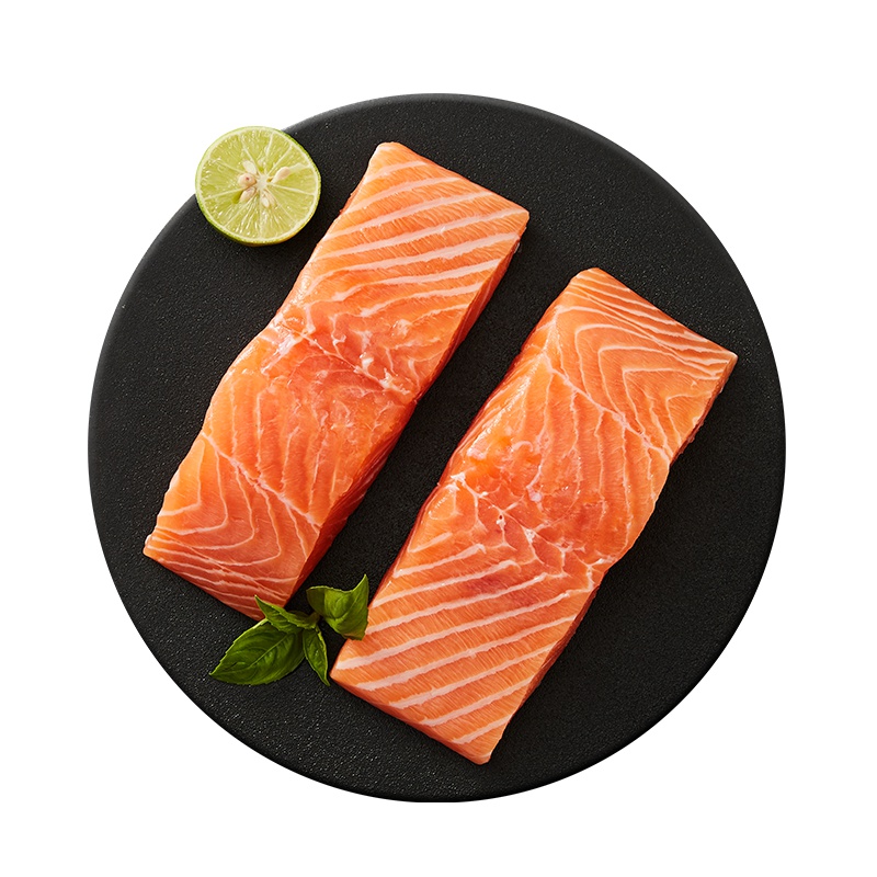 美威 智利欧式原味三文鱼排250g(2片装)