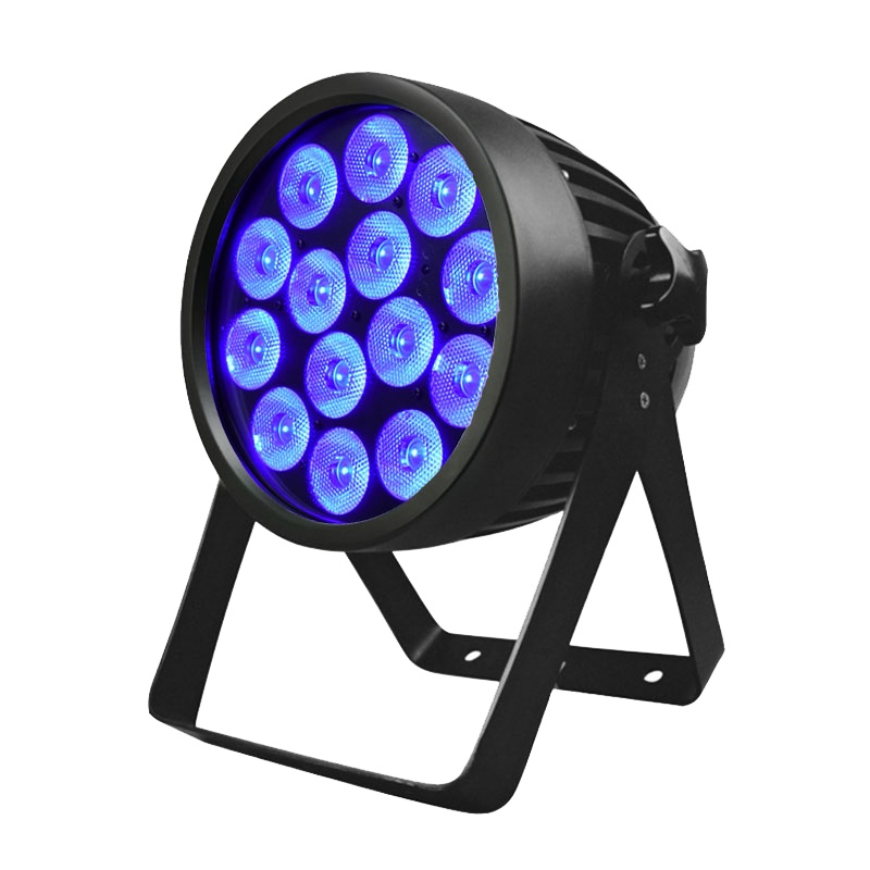 迪杰帝克聚光灯套装版本14颗6合1RGBWA+UV瑞典无线WDMX 电池染色灯DJTEC VCW6600BAT