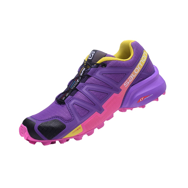Salomon Speed Cross 4 CS 萨洛蒙越野女子登山鞋户外运动鞋跑鞋防滑耐磨徒步鞋