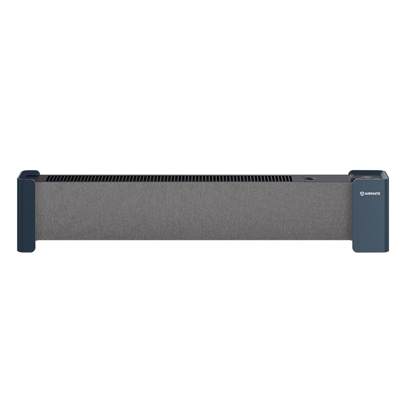 艾美特踢脚线取暖器石墨烯发热电暖气速热烤火炉遥控款超声波雾化加湿款防烫布设计智能手机2021新款WD22-A18PRO