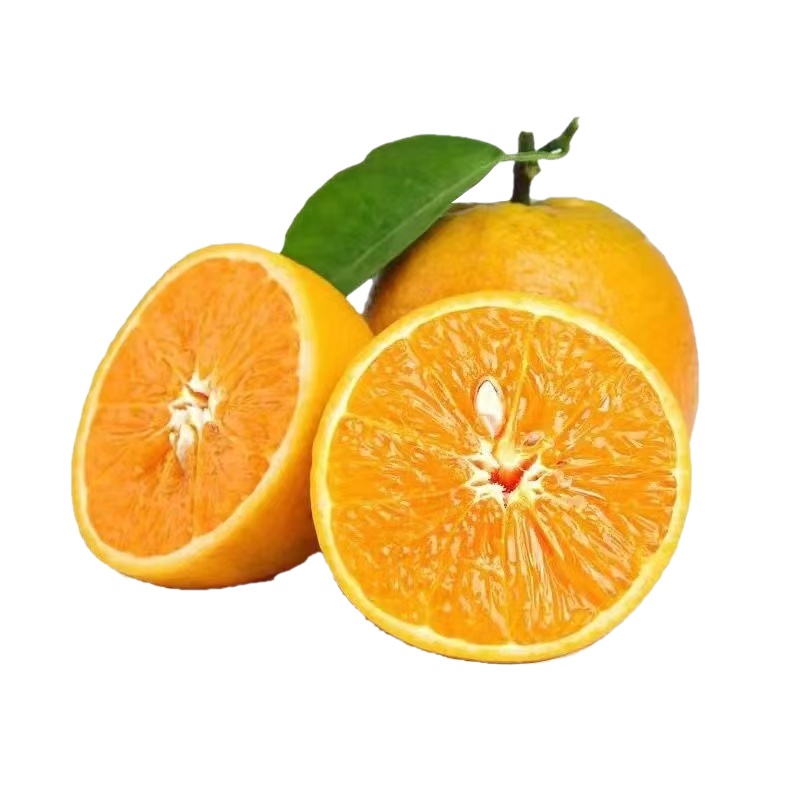[鲜贝达生鲜]湖北秭归夏橙3斤大果净重 果径68-80mm 新鲜柑橘橙子脐橙