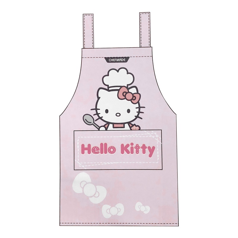学厨 厨房工具 HELLO KITTY(凯蒂猫)正版授权烘焙棉围裙家用厨房 KT7056