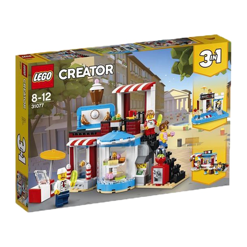 乐高(LEGO)Creator 创意百变 甜蜜惊喜 31077 儿童塑料积木玩具396块 8-12岁