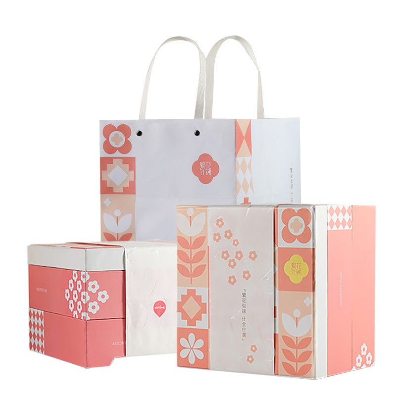 yotime传统节日糕点礼盒蛋卷荷花酥牛轧糖糕点心休闲零食礼盒春节年货礼盒伴手礼大礼包团购定制繁花