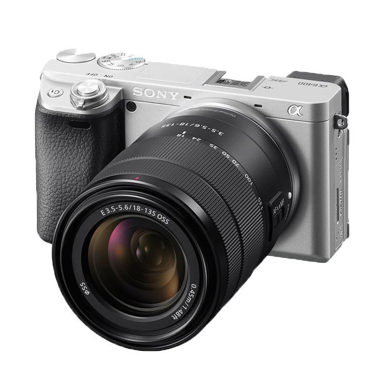 索尼(SONY) A6400M/A6400(18-135)微单™数码相机 银色 ( ILCE-6400M/A6400M)