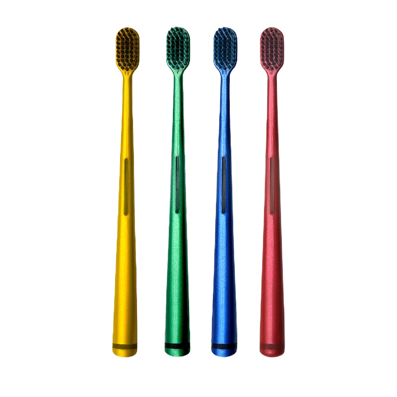 贝诺 全新款高档火山炭超柔牙刷*4