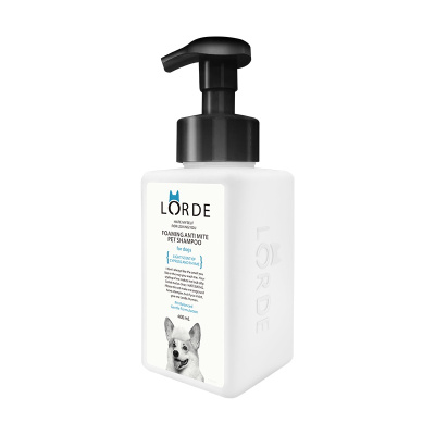 LORDE里兜狗狗泡沫沐浴露400ml 宠物狗通用洗浴用品 强效除螨沐浴露