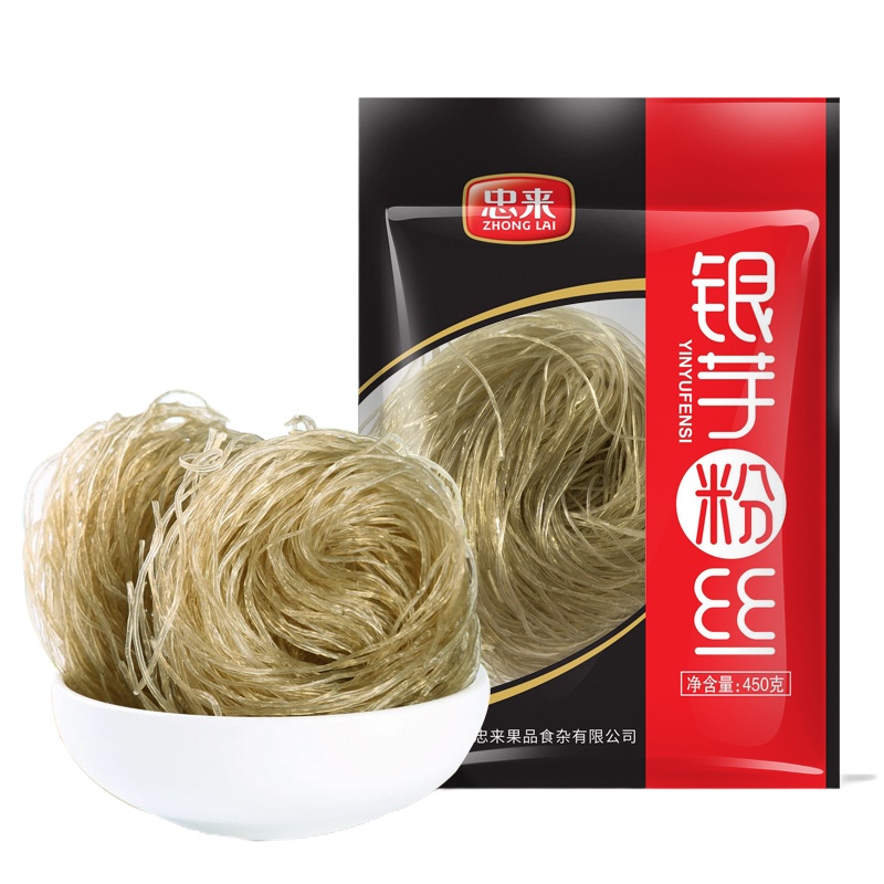 ZL/忠来红薯圈粉450g单袋