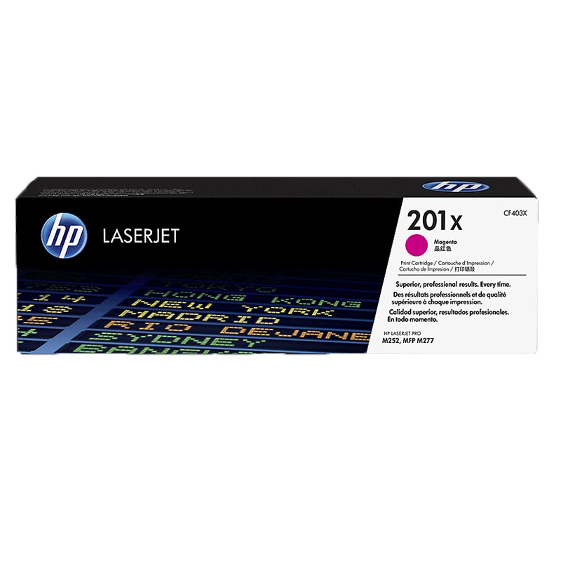 惠普 CF403X 硒鼓2,300页品红色（适用Color LaserJet Pro M252/MFP M277系列）