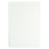 得力(deli)7938象牙白活页替芯(深蓝)-90页-A5(本)