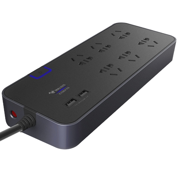 BULL公牛 GN-H306U 抗电涌抗防浪涌10A插座 功能usb防过充充电器插座(全长3米) 2个起订 单个价格