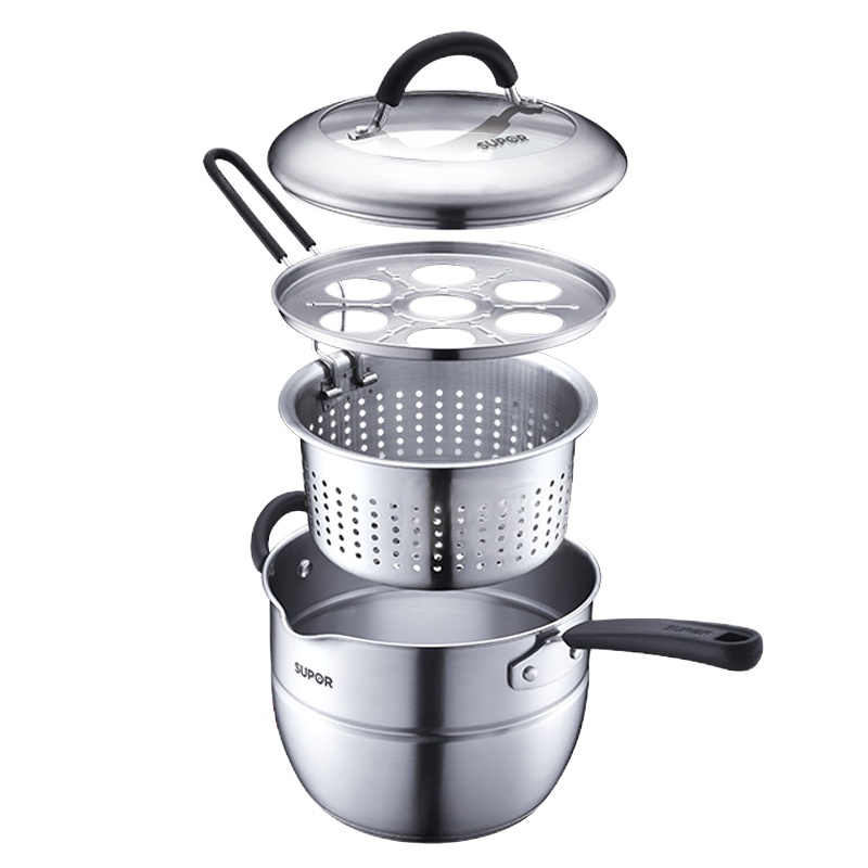 苏泊尔(SUPOR)亮彩不锈钢多功能汤锅ST20A3