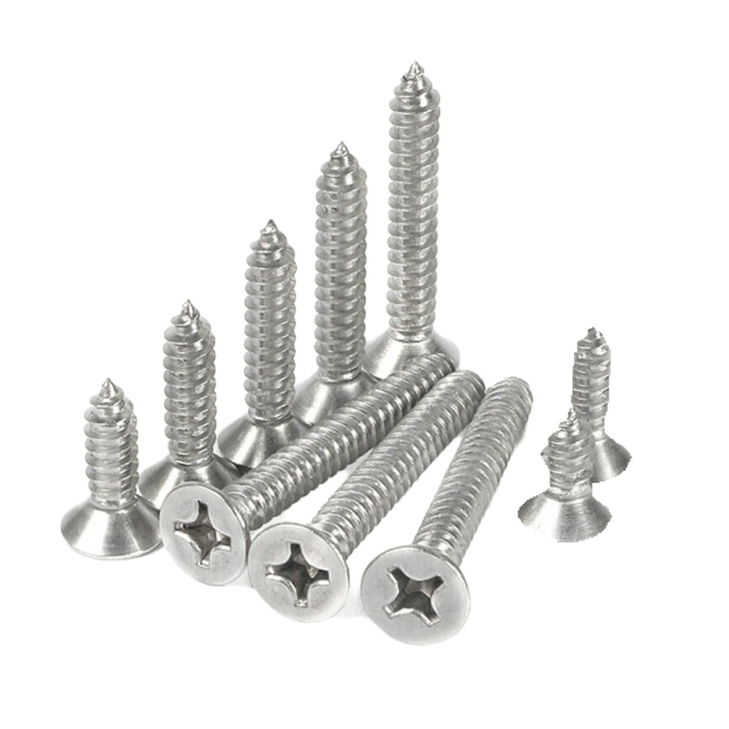 企购优品自攻加长螺丝开关插座面板十字平头自攻丝 尖头快丝螺钉M4*50mm(35个/包)