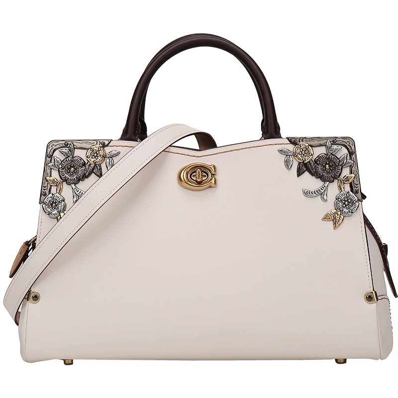 COACH 蔻驰 女士皮质单肩斜挎包 38716