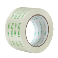 得力(deli)30369封箱胶带60mm*100y*50um高品质高透明大号快递打包胶带纸 高粘度不易断胶布胶卷