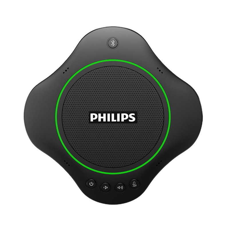飞利浦(PHILIPS)视频会议全向麦克风PSE0500 拾音麦克网络电话扬声器音响USB无线蓝牙