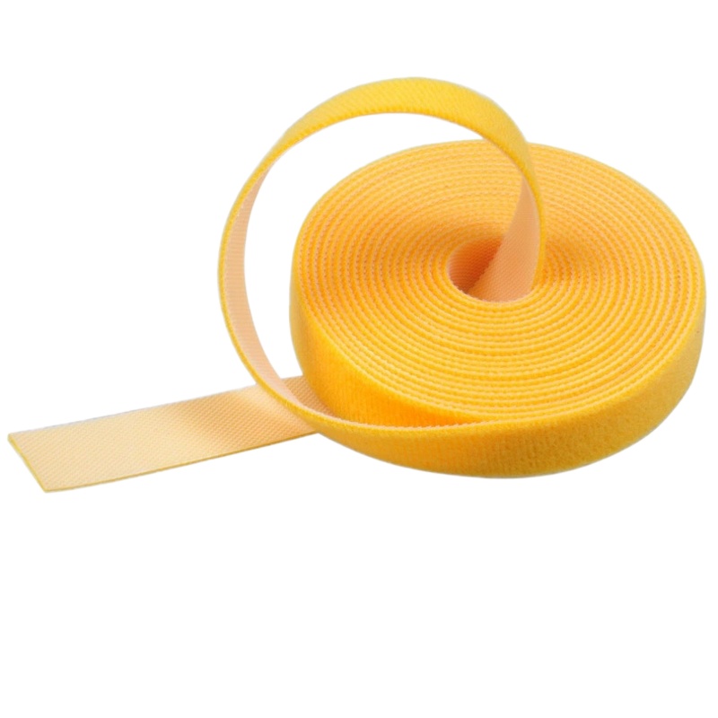 iDiskk 背对背魔术贴尼龙束线带扎带背靠背理线带数据线缆扎带同体魔术贴 绿色1CM*5米