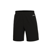 李宁(LI-NING)运动短裤男士训练系列综合短装速干针织运动裤AKSL035