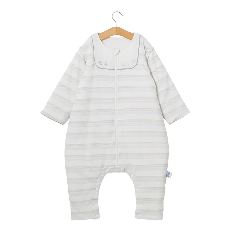 俩个宝宝儿童睡袋宝宝春秋夹棉分腿婴儿防踢被纯棉四季通用