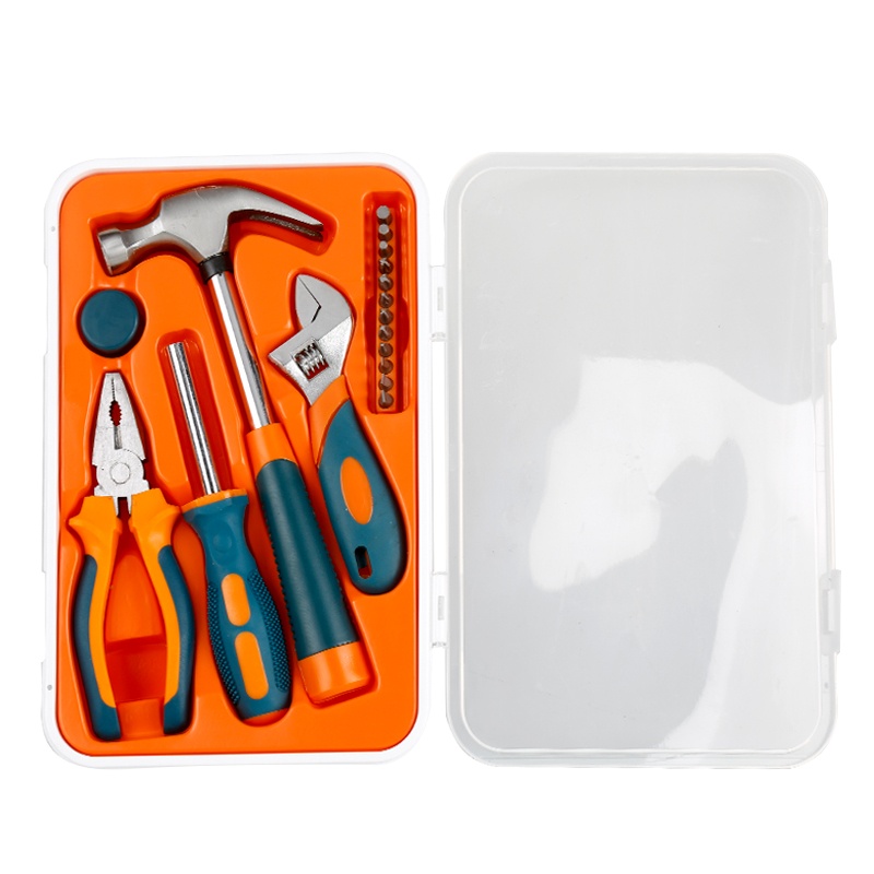 赛拓(SANTO)0303家用工具套装 五金工具箱工具组套18件套