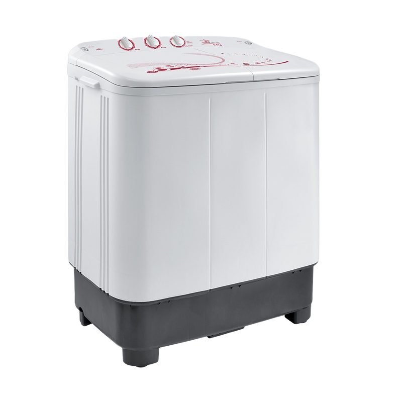 美的(Midea) 8公斤KG家用双桶双缸波轮半自动洗衣机 MP80-DS805 大容量强力洗涤脱水 减少缠绕洗衣机