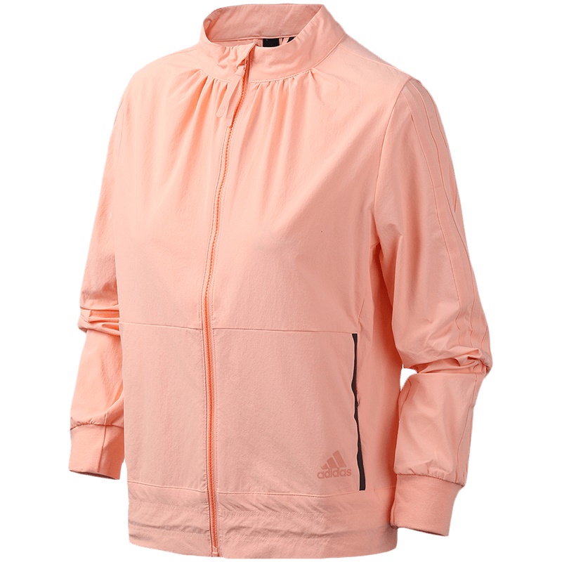 阿迪达斯女服外套夹克休闲运动服EH3920