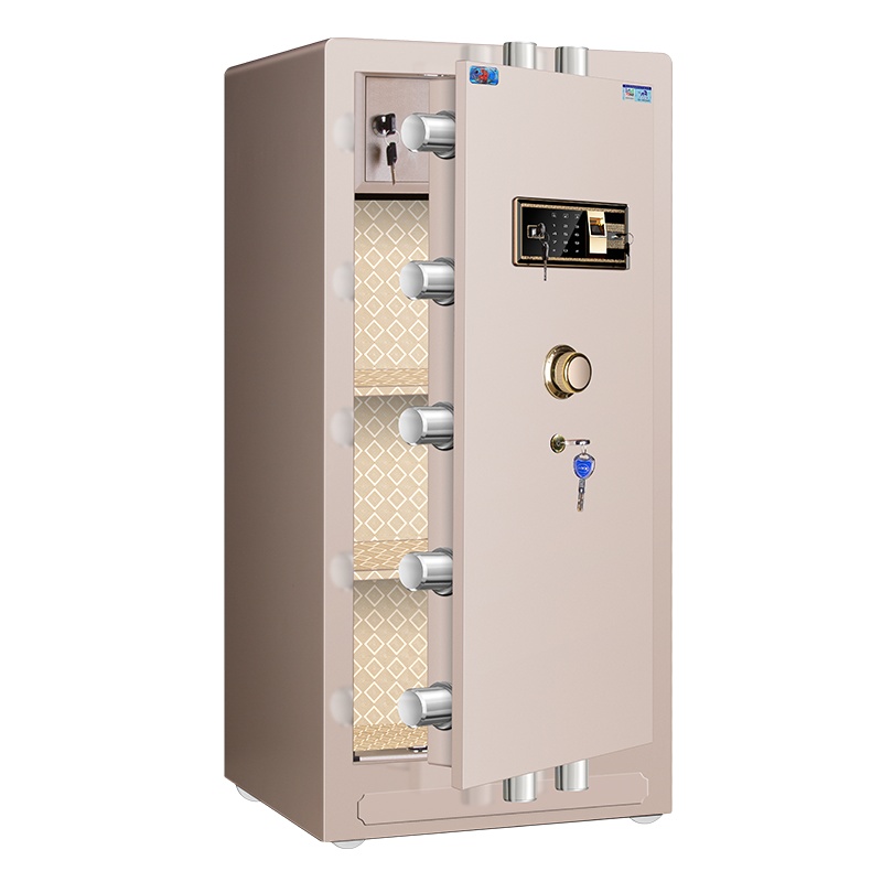 虎牌保险柜家用办公 电子指纹保管箱大型150cm保管柜BGDB-I-150ZW LED数码屏显示档案柜财务柜