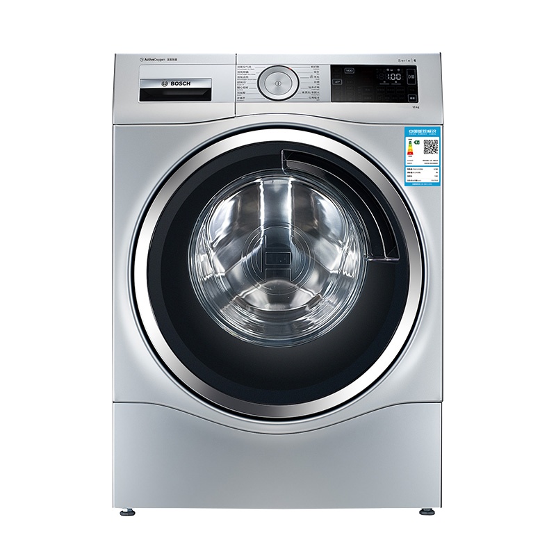 博世(BOSCH) 10公斤大容量变频滚筒洗衣机WGC354B8HW全自动活氧除菌家居互联 超氧除菌