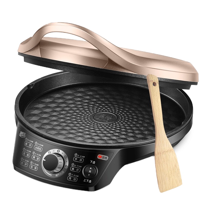 苏泊尔(SUPOR)电饼铛家用双面加热煎饼锅烙饼锅薄饼煎烤机加深加大电饼档 经典款