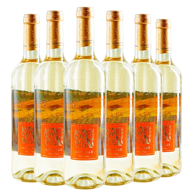 西班牙原瓶原装进口葡萄酒 ANDIMAR爱之湾甜白葡萄酒整箱装 750ml*6金秋盛献