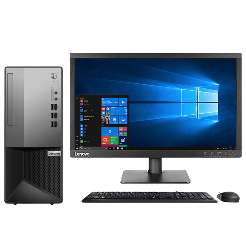 联想(Lenovo) 扬天M3900Q 迷你主机个人办公家用学习台式机电脑整机 R3-3250U 8G 1T+256G 集 19.5 定制 商用办公 企业采购 家用娱乐